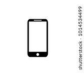 smart phone icon. elements of... | Shutterstock . vector #1014534499