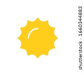 sun icon for graphic design... | Shutterstock .eps vector #1660344883