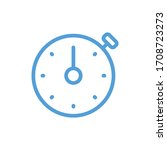 clock icon for graphic design... | Shutterstock .eps vector #1708723273