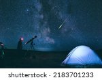 Amateur Astronomer With...
