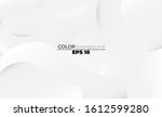 abstract geometric white and... | Shutterstock .eps vector #1612599280