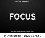 focus text effect template with ... | Shutterstock .eps vector #1829337650