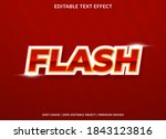 flash sale  text effect... | Shutterstock .eps vector #1843123816
