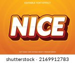 nice text effect template with... | Shutterstock .eps vector #2169912783