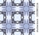 seamless texture  square   lace ... | Shutterstock . vector #1032881116