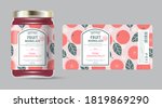 label and packaging of pink... | Shutterstock .eps vector #1819869290