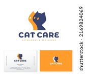 feline club logo  cat care and... | Shutterstock .eps vector #2169824069