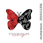 always stay with me ... | Shutterstock .eps vector #2010111356