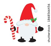 christmas gnome clip art image | Shutterstock .eps vector #1868566456