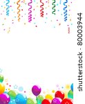 Kids Party Border Free Stock Photo - Public Domain Pictures