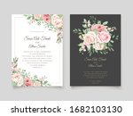 elegant wedding invitation card ... | Shutterstock .eps vector #1682103130