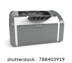 3d render isolate on a white... | Shutterstock . vector #788403919