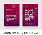 poster layout design for... | Shutterstock .eps vector #2123711969