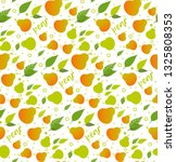 seamless pattern with pears.... | Shutterstock .eps vector #1325808353