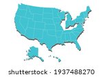 united states of america map... | Shutterstock .eps vector #1937488270