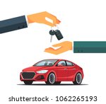 buying or renting a new or used ... | Shutterstock .eps vector #1062265193