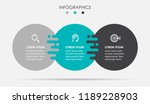 vector infographic label design ... | Shutterstock .eps vector #1189228903