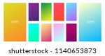 vibrant and smooth gradient... | Shutterstock .eps vector #1140653873