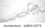 stock market graph or forex... | Shutterstock .eps vector #1680112573