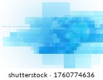 abstract technology background... | Shutterstock .eps vector #1760774636