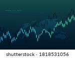 stock market graph or forex... | Shutterstock .eps vector #1818531056