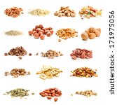Collection Of Nuts  Seeds And...