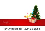 illustration of gift box and... | Shutterstock . vector #224981656