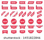 new label and tag. sticker with ... | Shutterstock .eps vector #1451822846