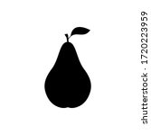 pear icon. vector pear sign | Shutterstock .eps vector #1720223959