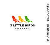 Three Little Bird Logo Icon...