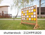 Giant Connect Four In A Line...