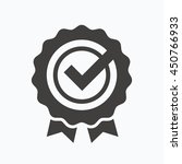 award medal icon. winner emblem ... | Shutterstock .eps vector #450766933