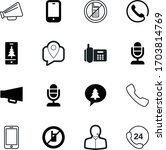 phone vector icon set such as ... | Shutterstock .eps vector #1703814769