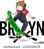 A Skateboarder Cat From...