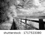 Small photo of A part of the Ridgeway national footpath trail near Wiggington, in Hertfordshire, England.