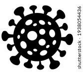 covid 19 coronavirus silhouette ... | Shutterstock .eps vector #1938054436