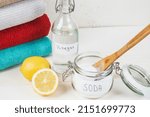 Baking Soda In Jar With A...