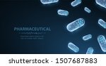 pills. abstract vector... | Shutterstock .eps vector #1507687883