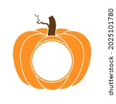 vector illustration of pumpkin... | Shutterstock .eps vector #2025101780