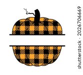 vector illustration of pumpkin... | Shutterstock .eps vector #2026706669