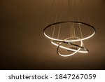 luxury led chandelier wall hanging