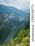 Small photo of vertical of canyon de Sumidero in chiapas mexico travel destination near tuxtla Gutierrez and chiapas dec orzo