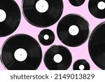 Abstract Creative Vinyl Record...