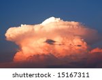 Large Cumulus Cloud.