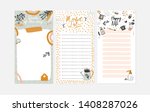 set of weekly planners and to... | Shutterstock .eps vector #1408287026
