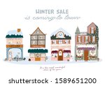 sale print with beautiful... | Shutterstock .eps vector #1589651200