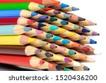 Small photo of colored pencils at work school office colored pencils at work school office college kids colorful education play room for text art project supplies draw learn on white background teacher school supp