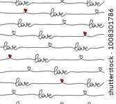 pattern for valentine's day... | Shutterstock .eps vector #1008301786