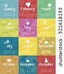 Year 2017 Monthly Calendar...