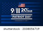 9 11 usa september 11  2001  ... | Shutterstock .eps vector #2038056719